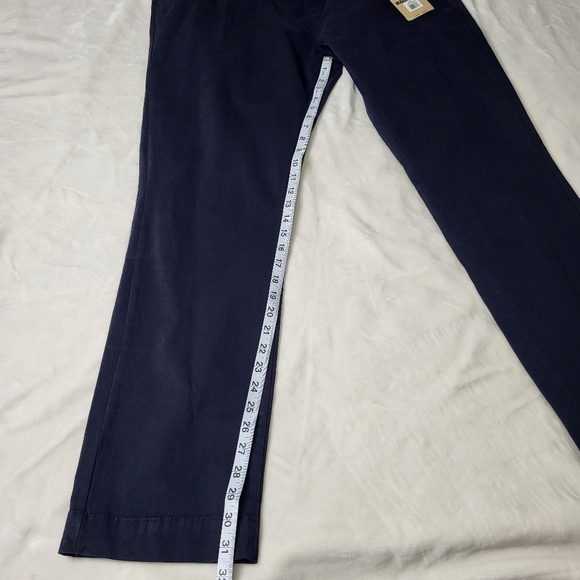Tailor Vintage Navy Blue Mens Pants. 38x32. Stretch. Cotton Blend - Picture 8 of 16
